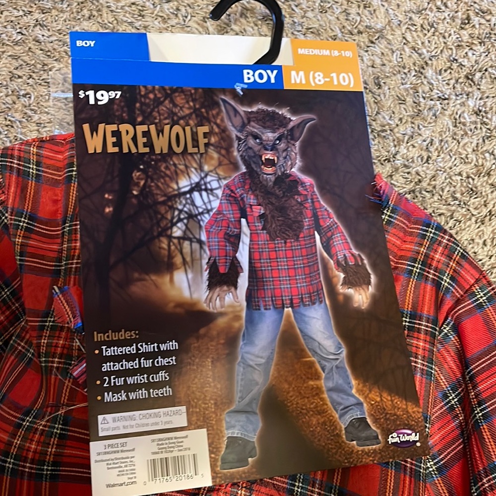 Werewolf costume